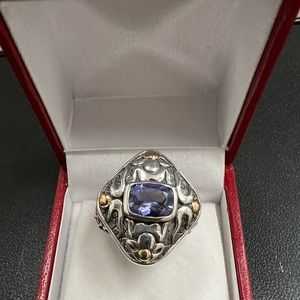 18k Gold/ Sterling Silver ring